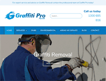 Tablet Screenshot of graffitipro.com.au